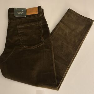 Corduroy Pants Mens 34 30 Relaxed Taper Mutual Weave
